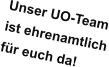 Unser UO-Team ist ehrenamtlich fr euch da!